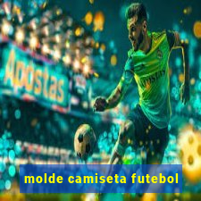 molde camiseta futebol