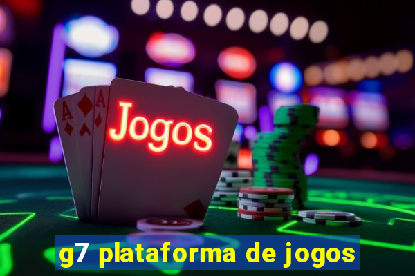 g7 plataforma de jogos