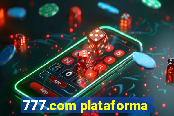 777.com plataforma