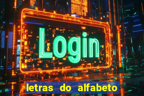 letras do alfabeto personalizadas para imprimir