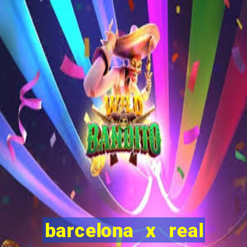 barcelona x real madrid ao vivo futemax