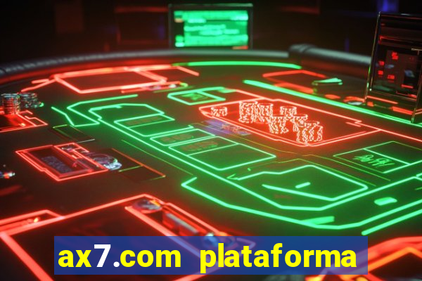 ax7.com plataforma de jogos